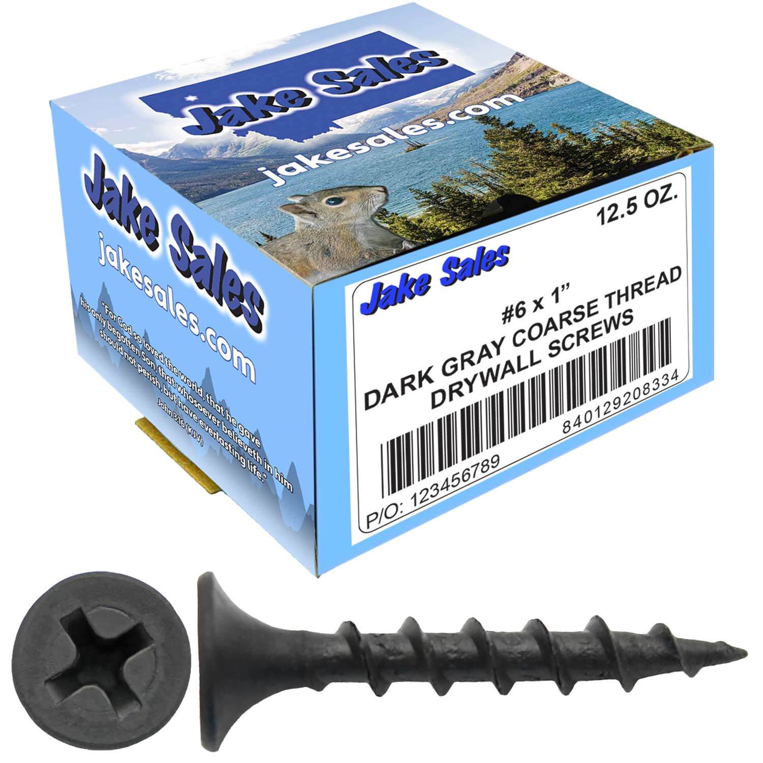 Gray Phosphate Coarse Thread Drywall Screws - Drywall, Gypsum board, Sheet rock, Plasterboard Screws. Use for all purpose wood screws. - Image 27