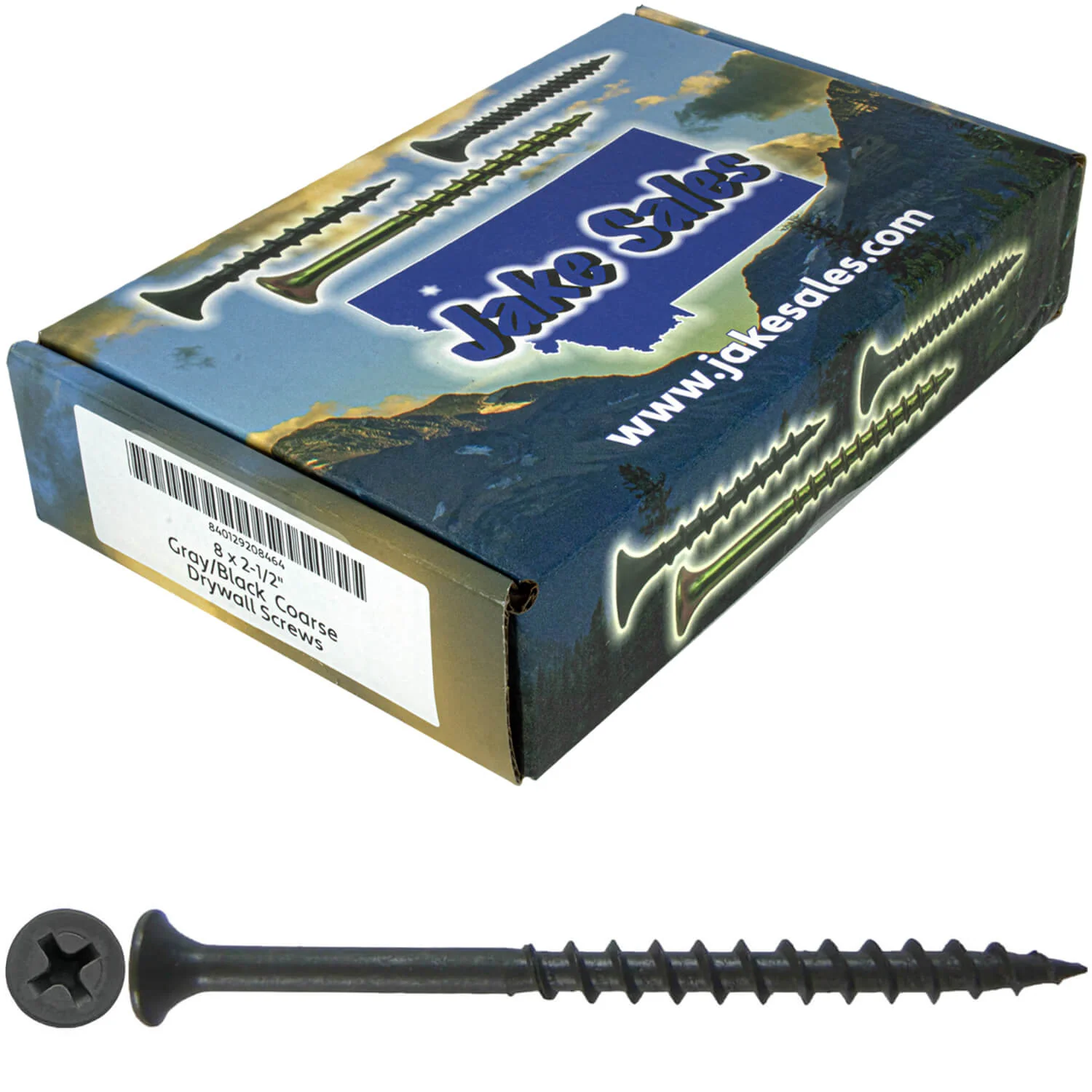 Gray Phosphate Coarse Thread Drywall Screws - Drywall, Gypsum board, Sheet rock, Plasterboard Screws. Use for all purpose wood screws. - Image 65