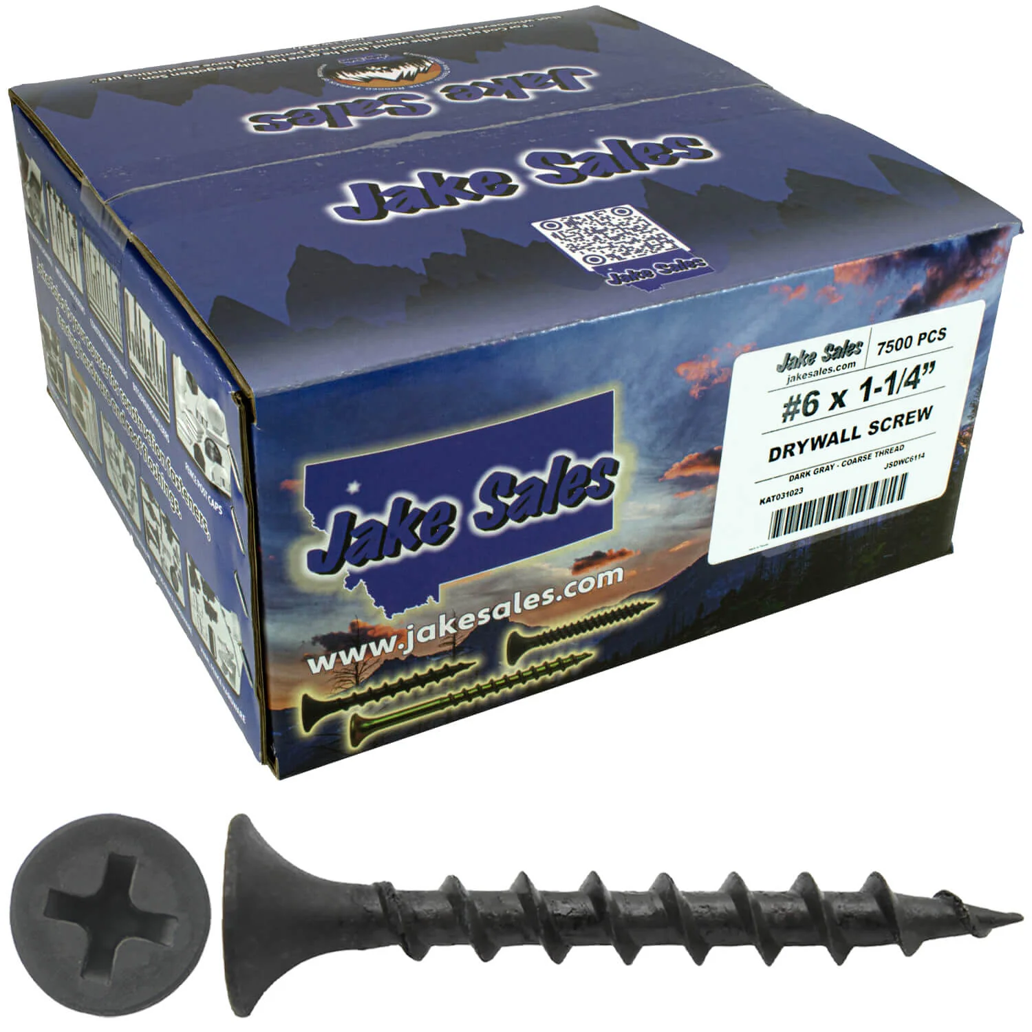 Gray Phosphate Coarse Thread Drywall Screws - Drywall, Gypsum board, Sheet rock, Plasterboard Screws. Use for all purpose wood screws. - Image 71