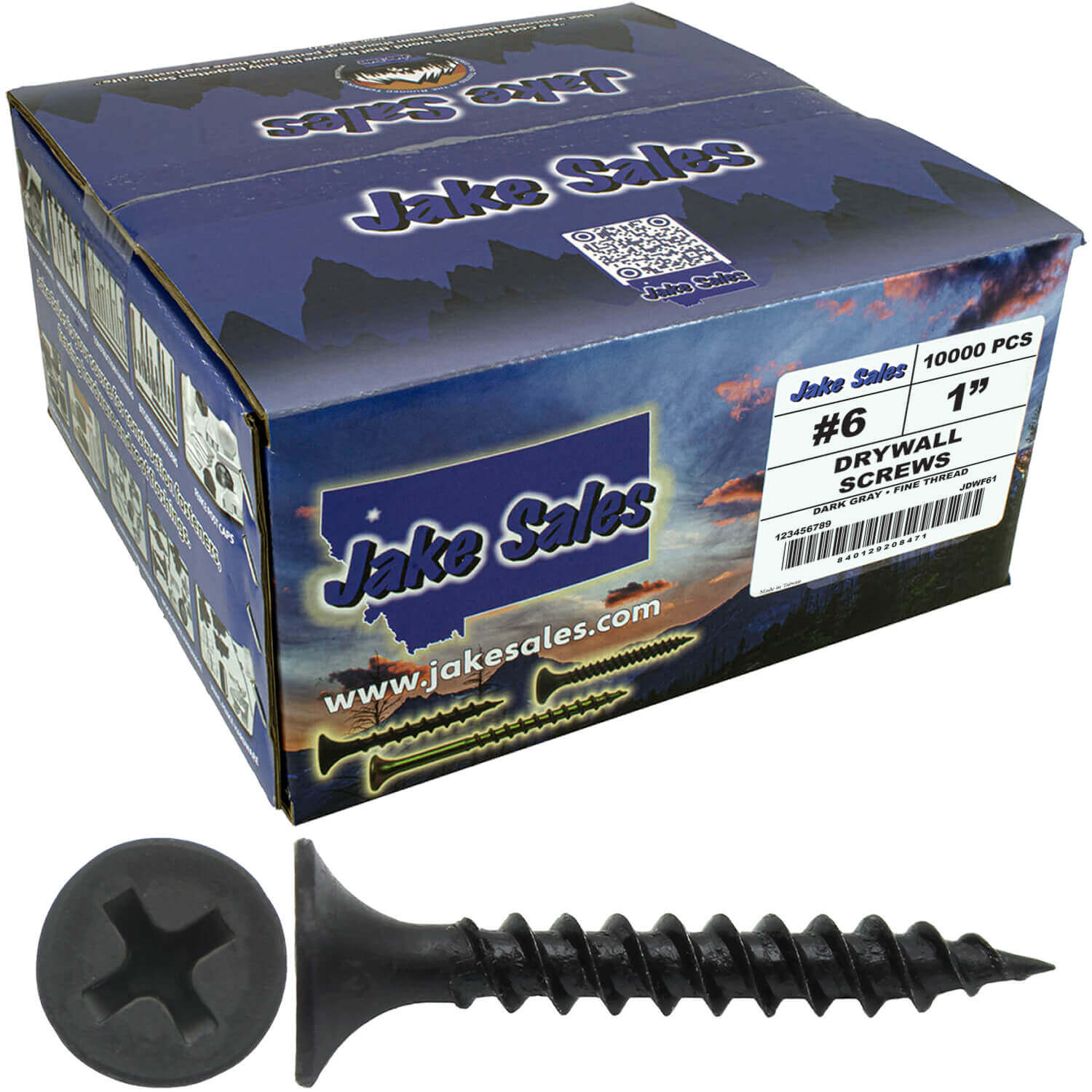 Gray Phosphate Fine Thread Drywall Screws – Drywall, Gypsum, Sheetrock, Wood - Image 138