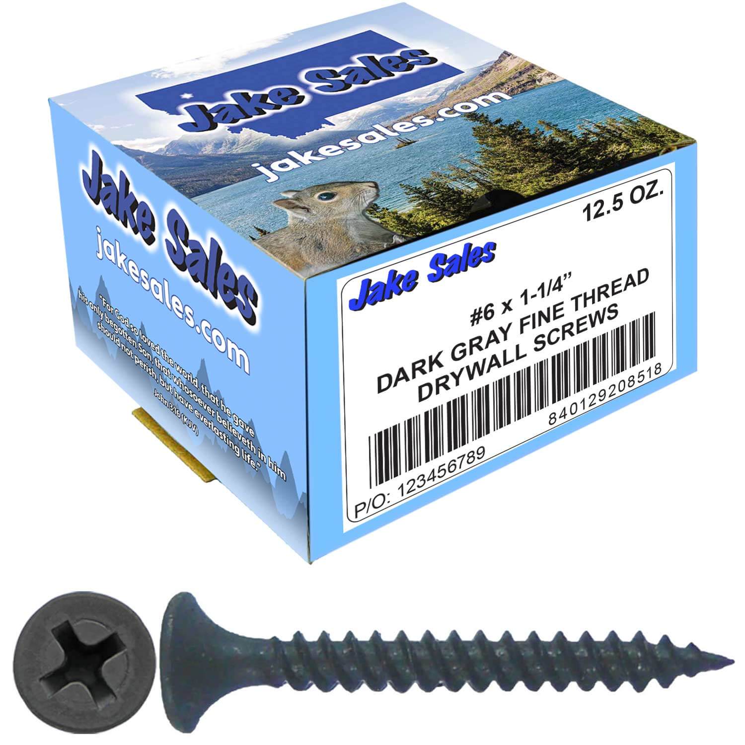 Gray Phosphate Fine Thread Drywall Screws – Drywall, Gypsum, Sheetrock, Wood - Image 148
