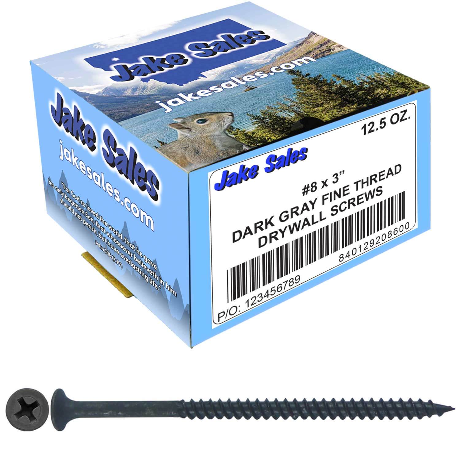 Gray Phosphate Fine Thread Drywall Screws – Drywall, Gypsum, Sheetrock, Wood - Image 16