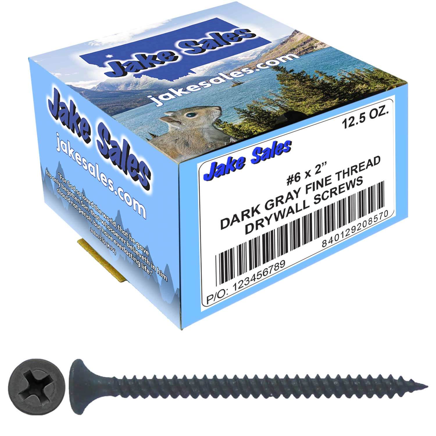 Gray Phosphate Fine Thread Drywall Screws – Drywall, Gypsum, Sheetrock, Wood - Image 40