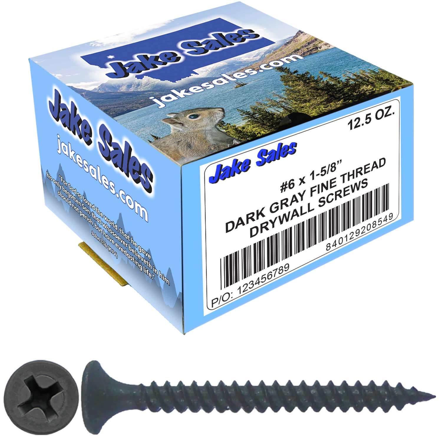 Gray Phosphate Fine Thread Drywall Screws – Drywall, Gypsum, Sheetrock, Wood - Image 67