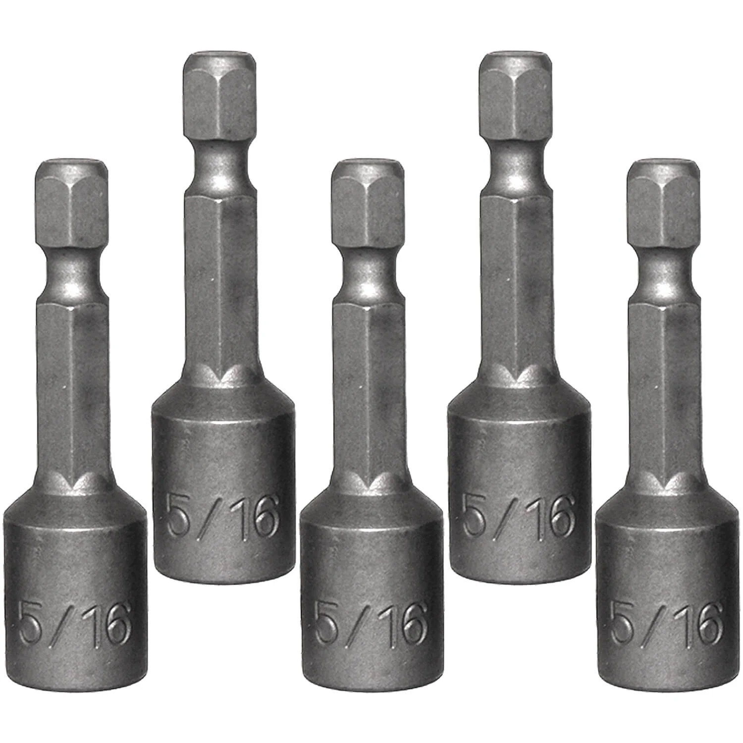 Magnetic Hex Head Driver Bits w/Quick Change Shank - Used for Installing Screws, Nuts, Bolts, etc. - Commonly Used for Metal Roofing Screws - Image 9