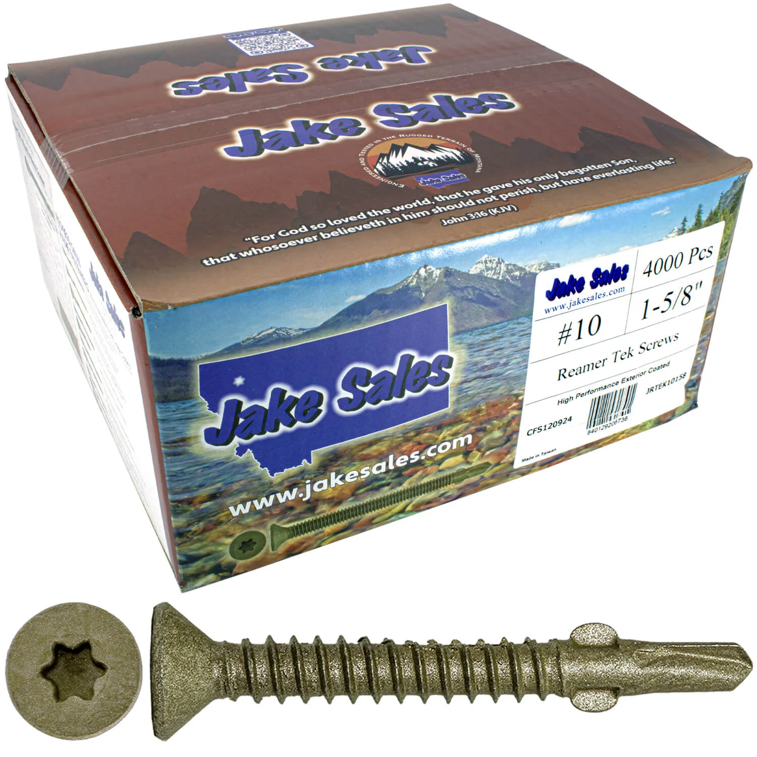 Reamer Tek Torx/Star Head Self-Drilling Wood to Metal Screws - for Flatbeds, Trailers or Fastening Wood to Steel - Image 117