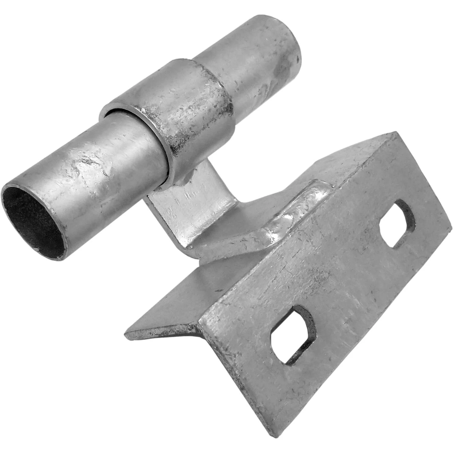 ROLLING/SLIDING GATE TRACK BRACKET -WALL MOUNT: for 1-5/8" Track Pipe [Flat Back] - Image 5