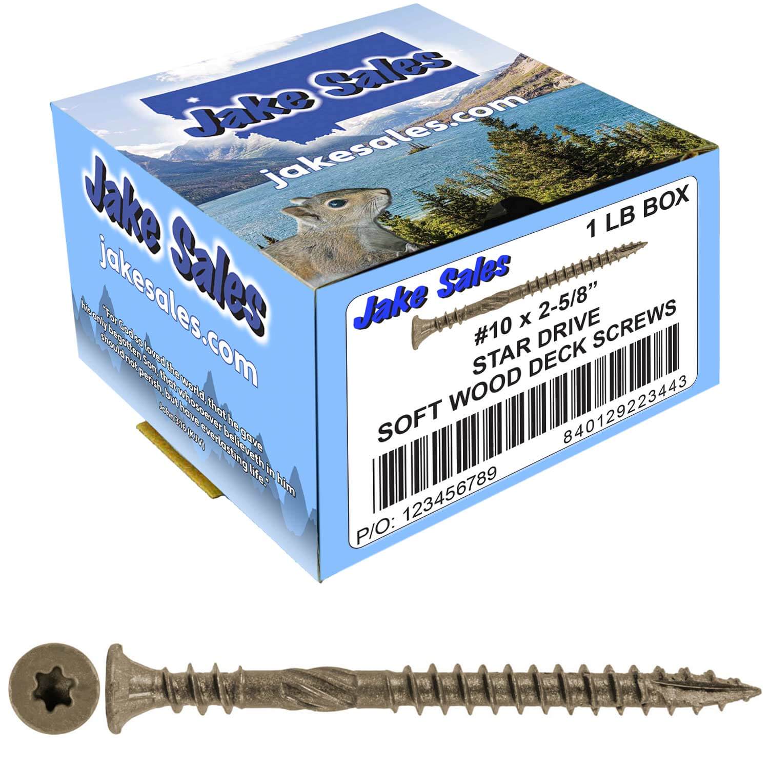 #10 Soft Wood Deck Screw - Exterior Corrosion Resistant - Image 11