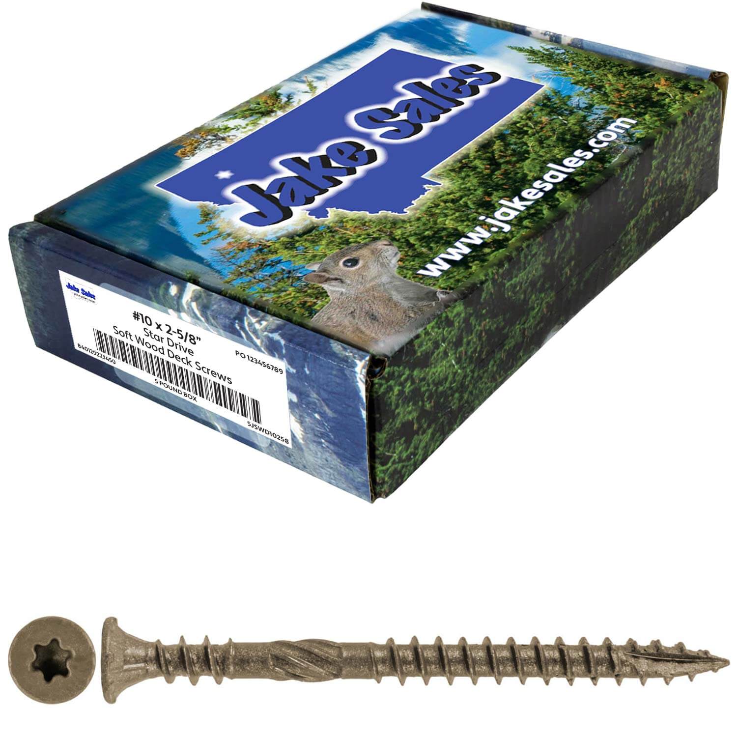 #10 Soft Wood Deck Screw - Exterior Corrosion Resistant - Image 12
