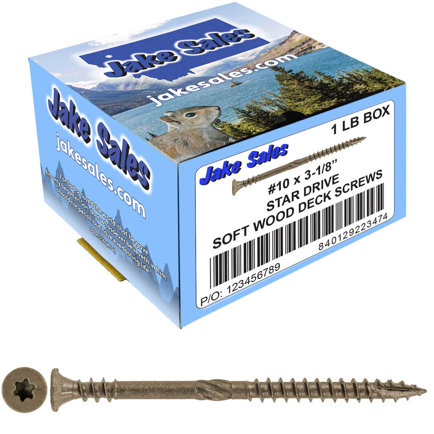 #10 Soft Wood Deck Screw - Exterior Corrosion Resistant - Image 15