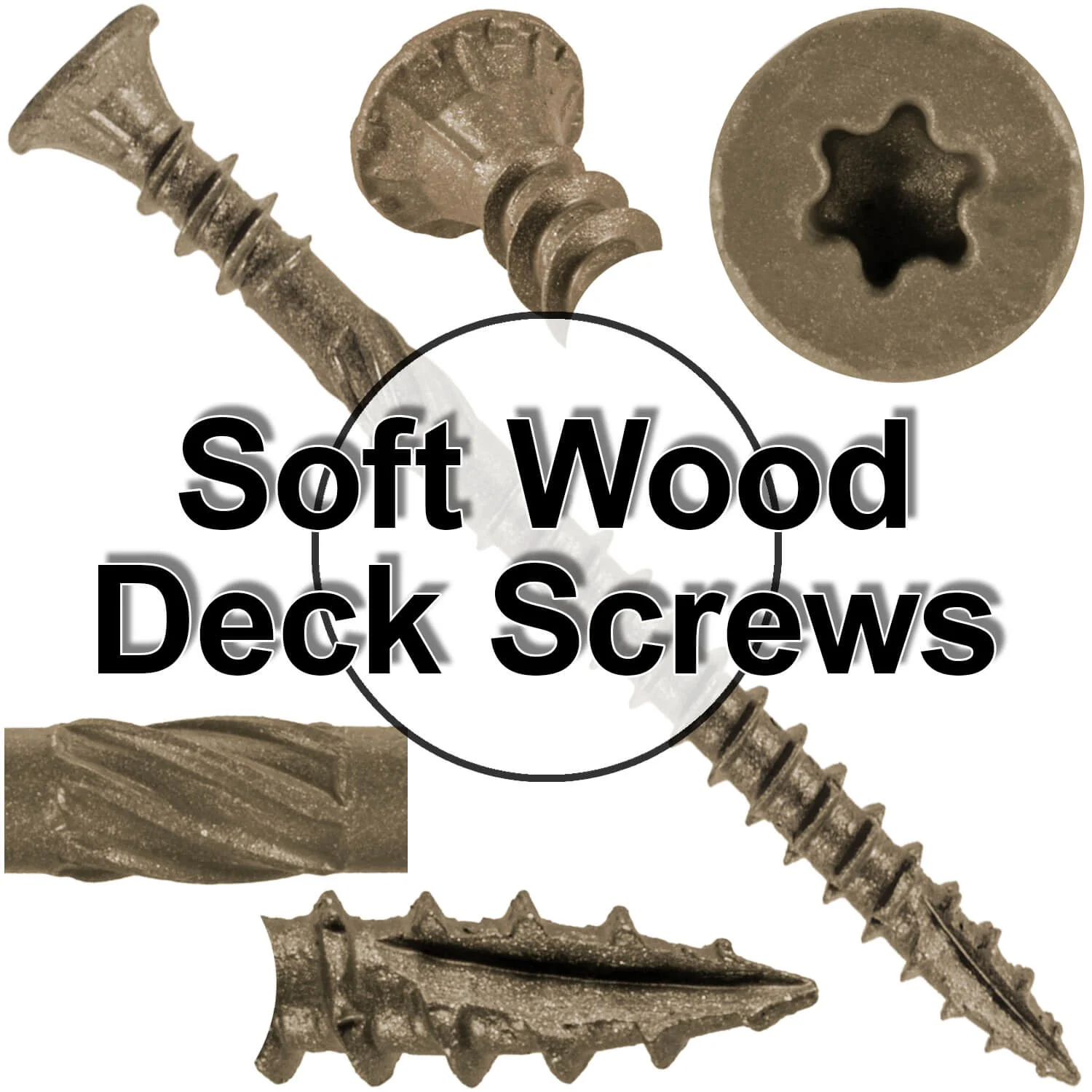 #10 Soft Wood Deck Screw - Exterior Corrosion Resistant - Image 23
