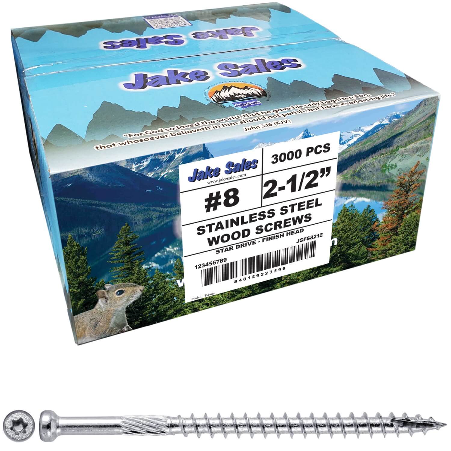Finish Head Stainless Steel Wood Screw - Marine Grade 316 Stainless Steel for Exterior and Interior Use - Image 20