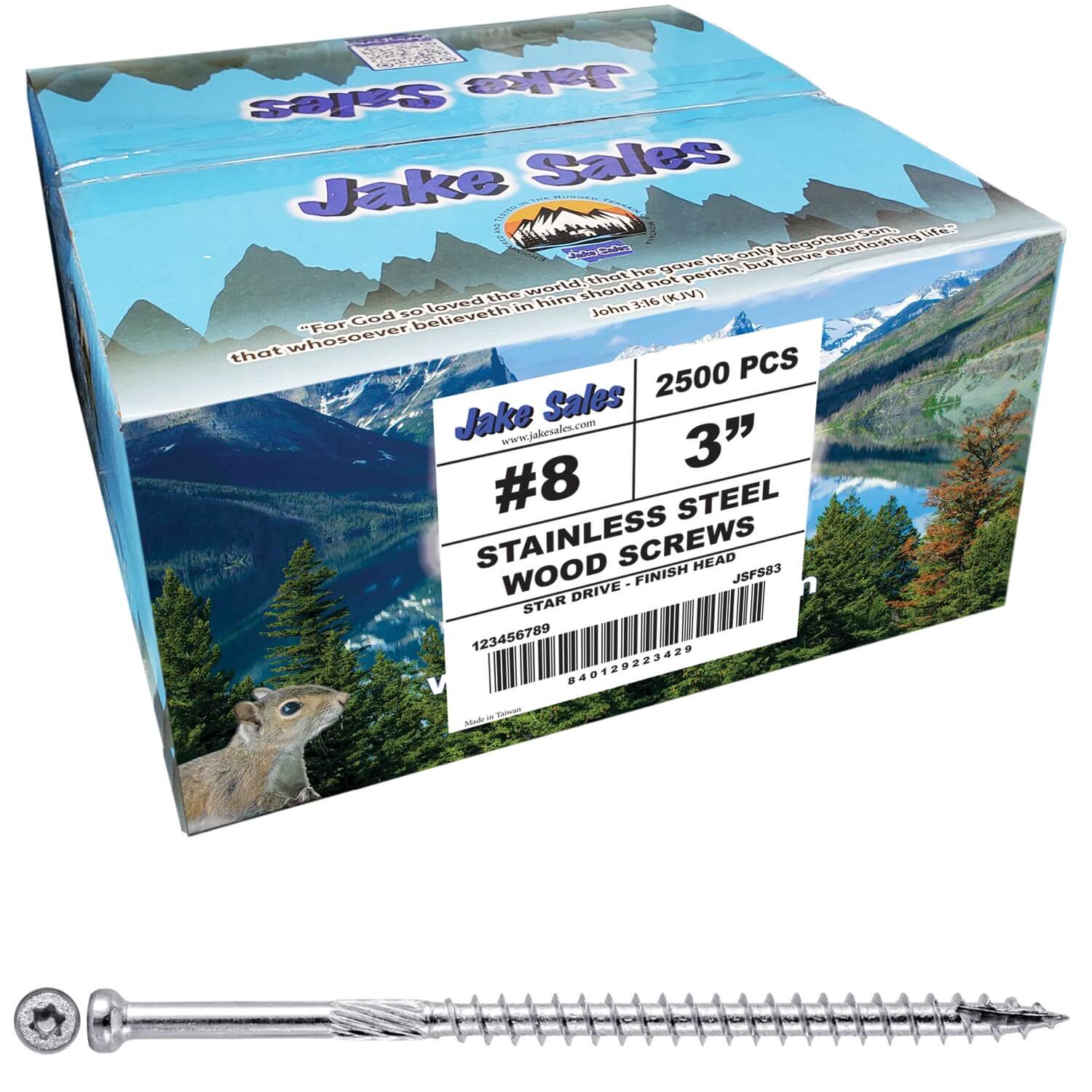 Finish Head Stainless Steel Wood Screw - Marine Grade 316 Stainless Steel for Exterior and Interior Use - Image 45