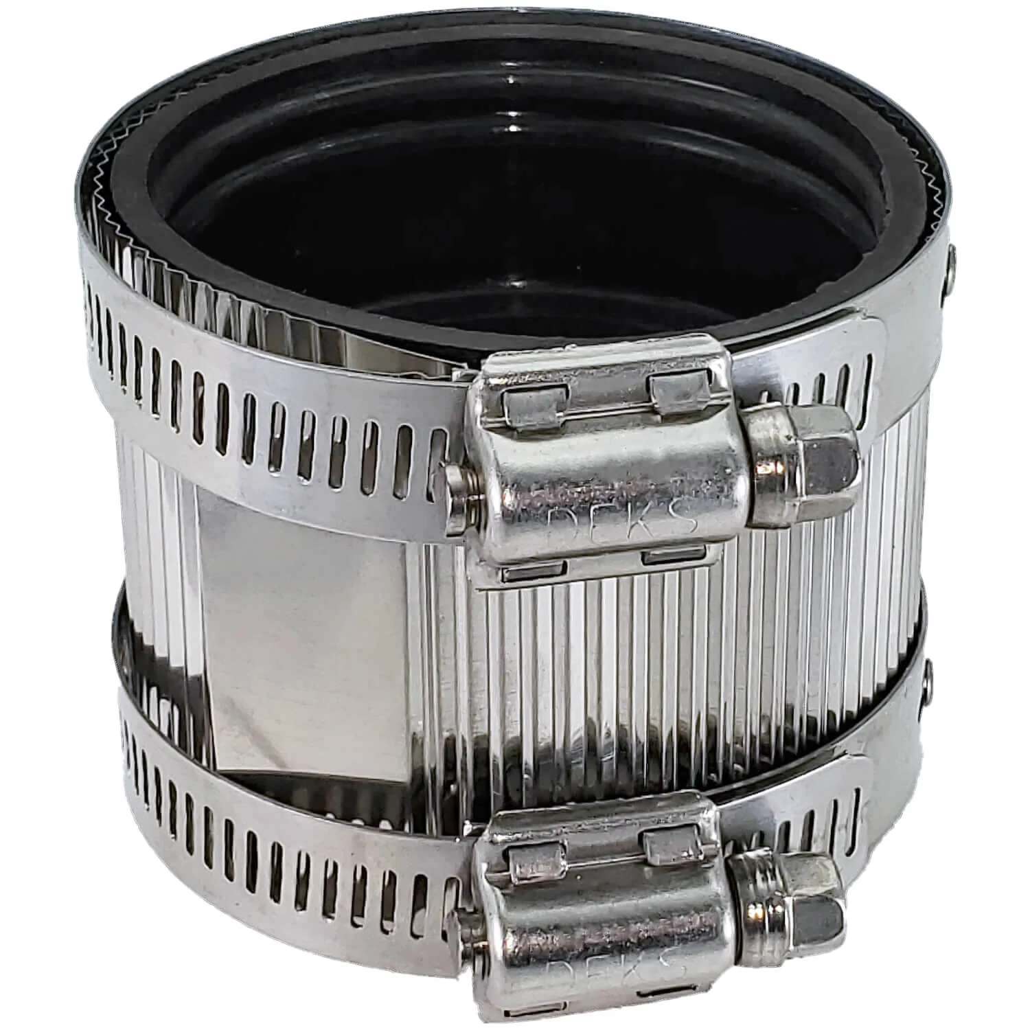 Stainless Steel Non-Shear with Gear Bands Coupler - Flexible With Shear Ring - Clay, Plastic, Copper, Steel or Lead to Clay, Plastic, Copper, Steel or Lead - Image 41