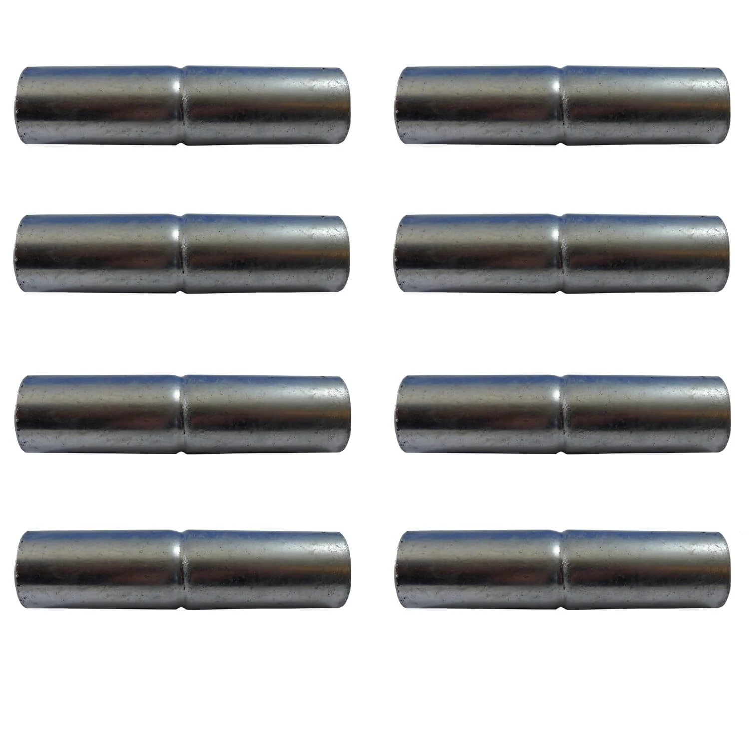 Top Rail Sleeve fits Over top rail to join together another top rail of equal diameter. Top Rail Sleeves can also be called a chain link fence Top Rail Connector or Top Rail Adapter - Image 16