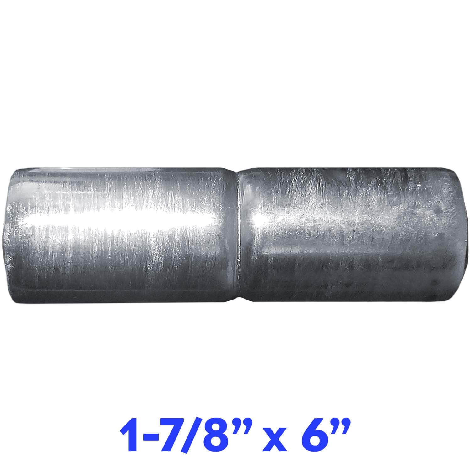 Top Rail Sleeve fits Over top rail to join together another top rail of equal diameter. Top Rail Sleeves can also be called a chain link fence Top Rail Connector or Top Rail Adapter - Image 40