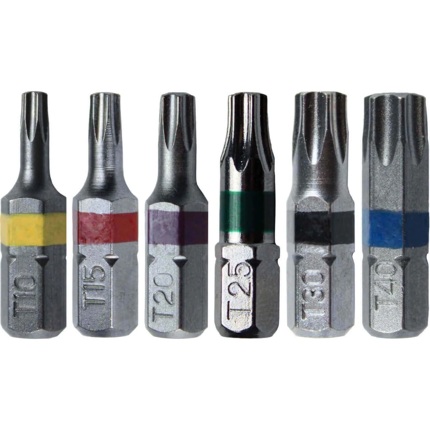 Torx/Star Driver Bit Sets. Quick Change Shanks in One and Two Inch Lengths - Image 3