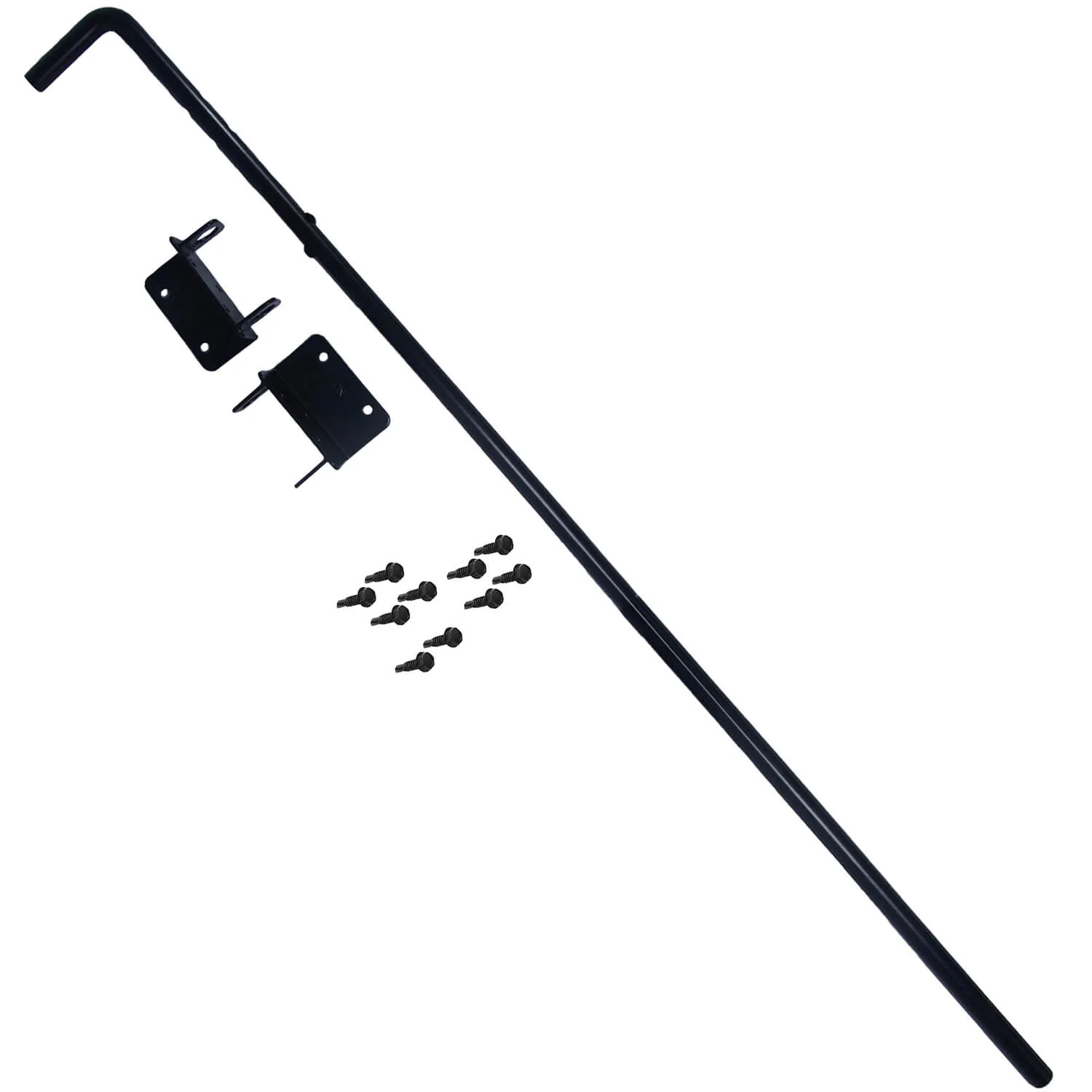 Vinyl Fence Gate Drop Rod - AKA Gate Drop Pin, Cane Bolt - Drop Rod - - Image 4