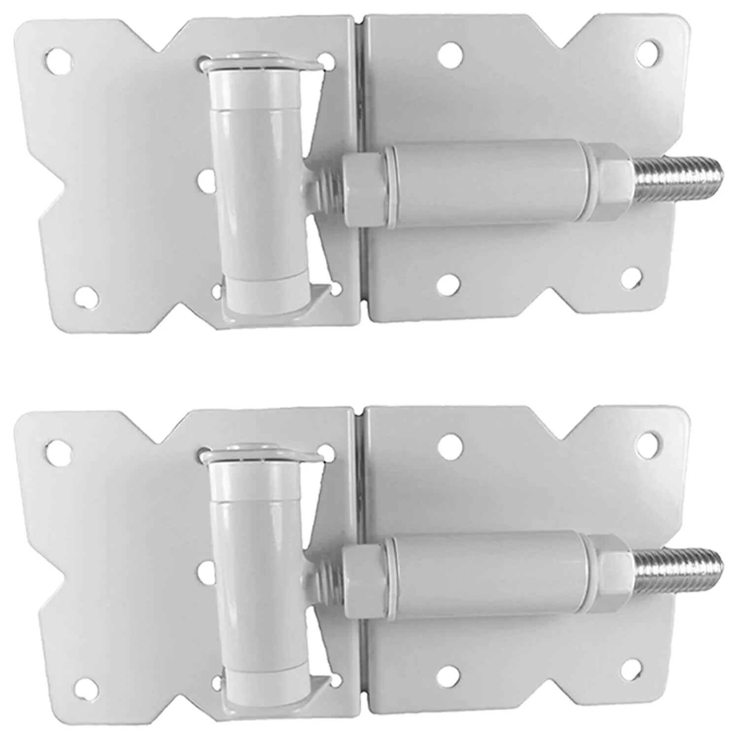 Vinyl Gate Hinges - For Vinyl, PVC or Plastic Fencing. Vinyl Fence Gate Hinges w/Mounting Hardware. Available in Standard, Self-Closing and Stainless Steel - Image 26