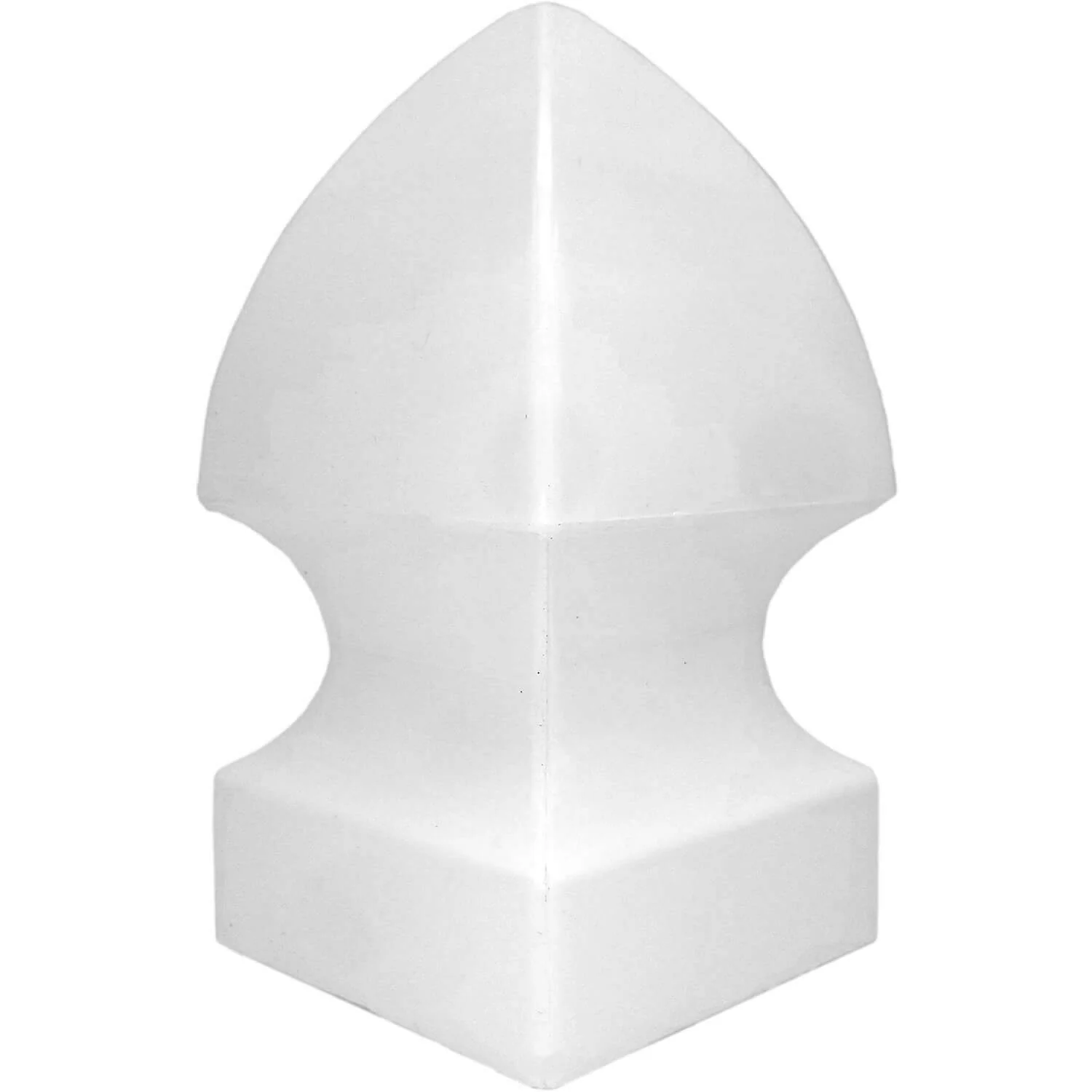 White Vinyl Post Caps – For 4" & 5" Vinyl Fence Posts - Image 8