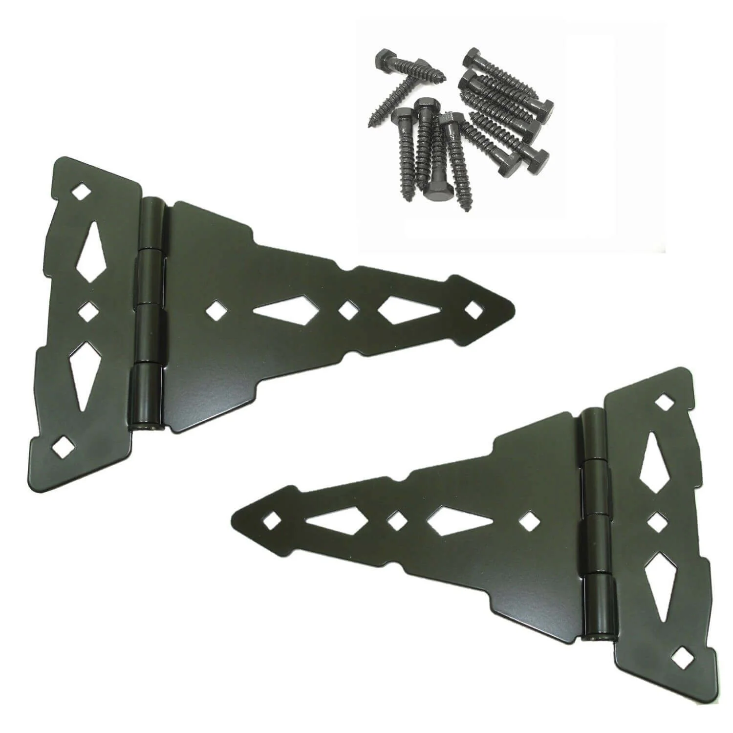 Jake Sales Gate Hardware Kits - Single/Double Gates, Dual Latch, Black Coated - Image 4