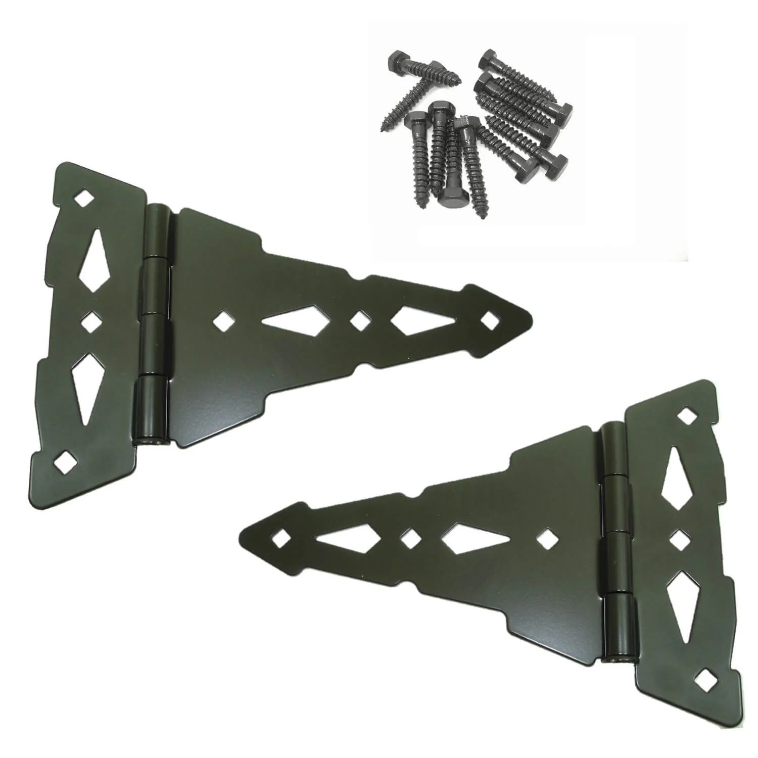 Black Wood Gate Hinges | Self-Closing & Standard Hinges - Image 8