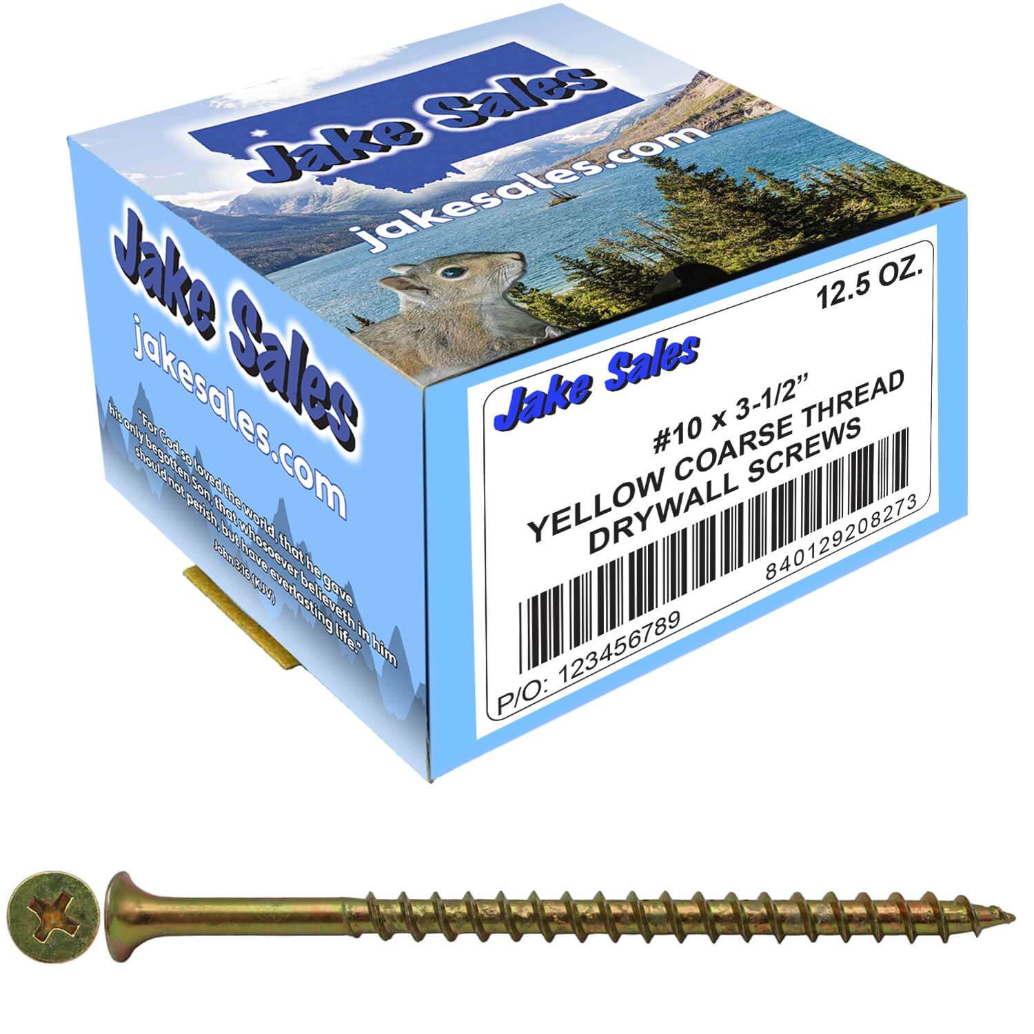 Yellow Zinc Coarse Thread Drywall, Gypsum board, Sheetrock, Plasterboard Screws. Use for all purpose wood screws - Image 59