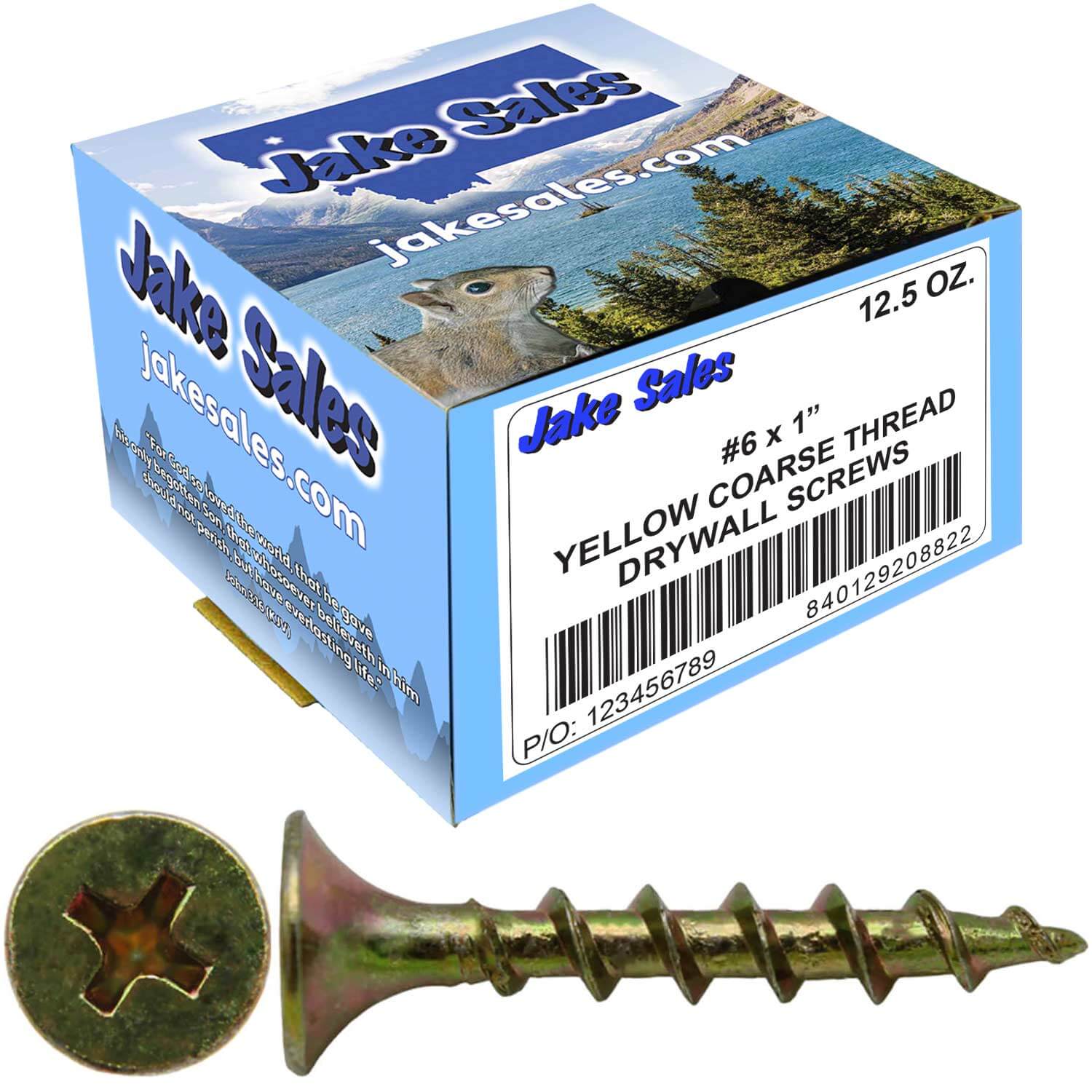 Yellow Zinc Coarse Thread Drywall, Gypsum board, Sheetrock, Plasterboard Screws. Use for all purpose wood screws - Image 70